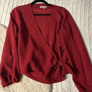 Madewell Wrap Top